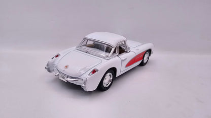 Chevrolet Corvette 1957 - Escala 1/34 - Kinsmart - (Sin caja)