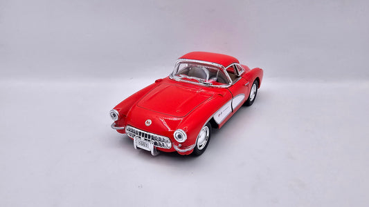 Chevrolet Corvette 1957 - Escala 1/34 - Kinsmart - (Sin caja)
