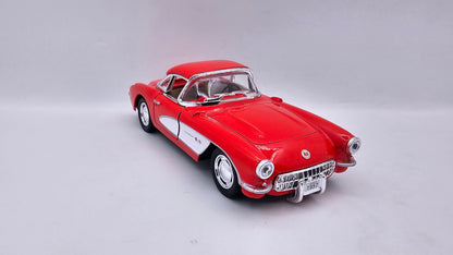 Chevrolet Corvette 1957 - Escala 1/34 - Kinsmart - (Sin caja)