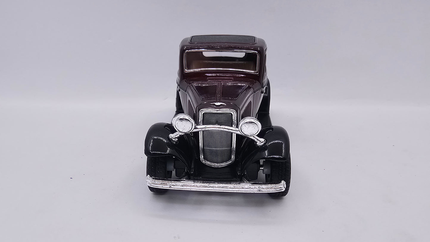 Ford Coupe 3 Ventanas- Escala 1/34- Kinsmart - (Sin caja)