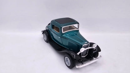 Ford Coupe 3 Ventanas- Escala 1/34- Kinsmart - (Sin caja)