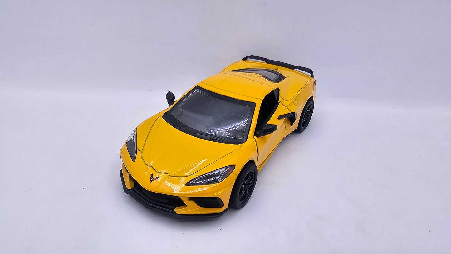 Chevrolet Corvette 2021 - Escala 1/36 - Kinsmart - (Sin caja)