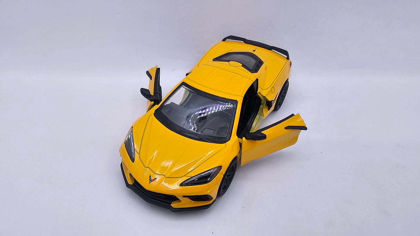 Chevrolet Corvette 2021 - Escala 1/36 - Kinsmart - (Sin caja)