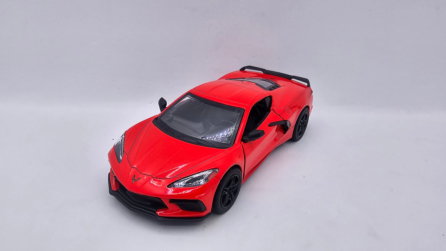 Chevrolet Corvette 2021 - Escala 1/36 - Kinsmart - (Sin caja)