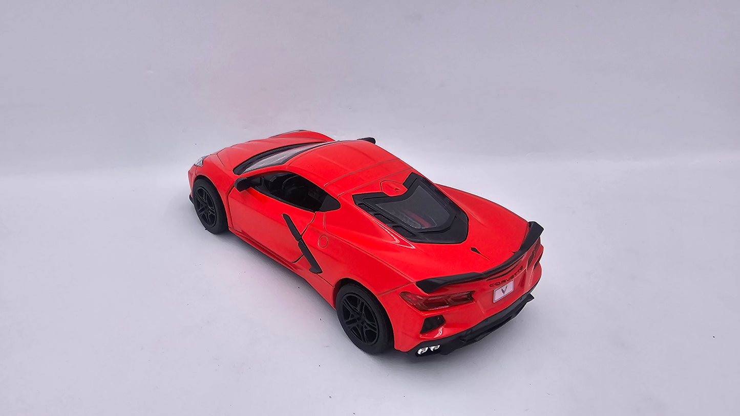 Chevrolet Corvette 2021 - Escala 1/36 - Kinsmart - (Sin caja)