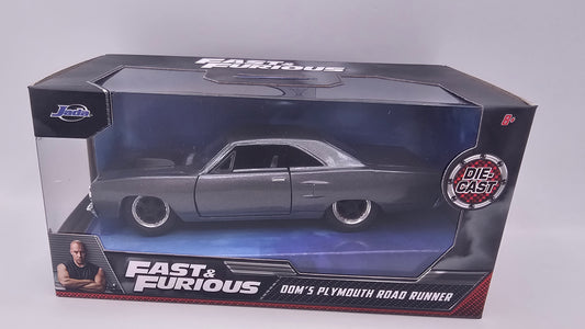 Plymouth Road Runner de Dominic Toretto - "RAPIDO Y FURIOSO" - Escala 1/32 - Jada