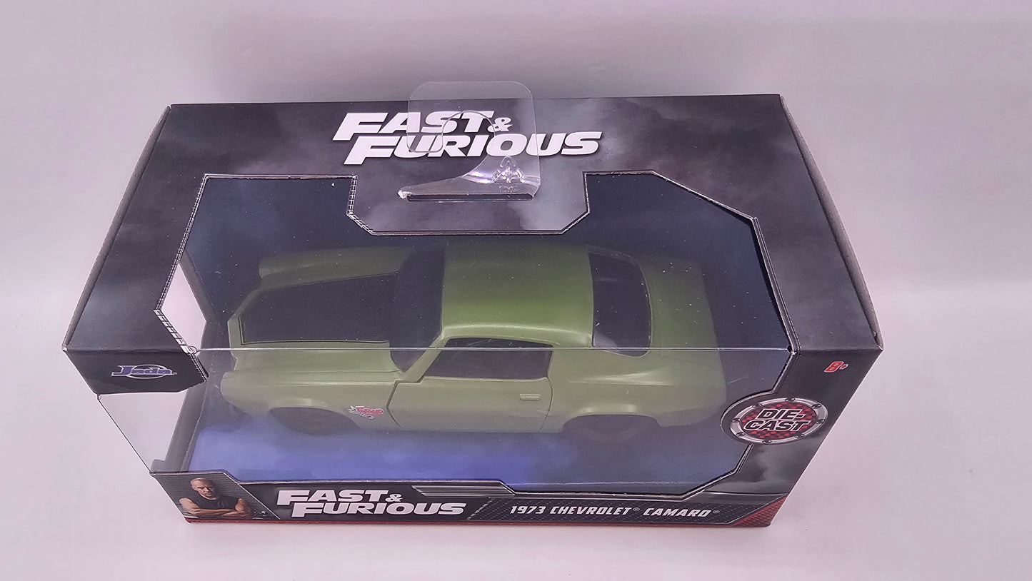 Chevrolet Camaro 1973 - "RAPIDO Y FURIOSO" - Escala 1/32 - Jada