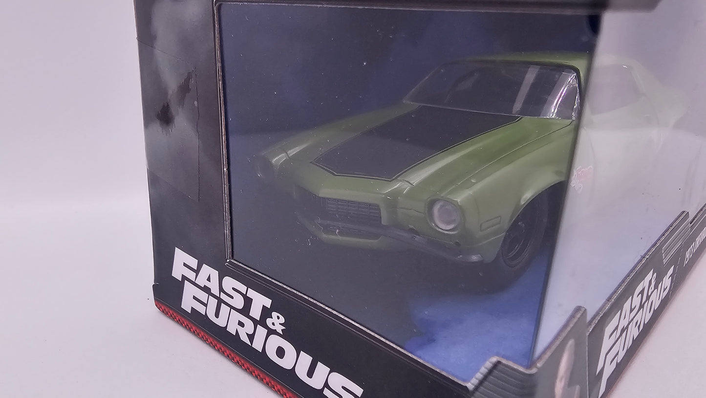 Chevrolet Camaro 1973 - "RAPIDO Y FURIOSO" - Escala 1/32 - Jada