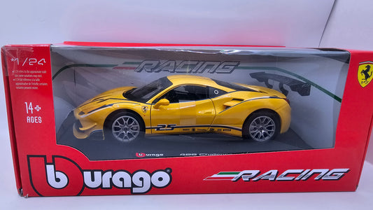 Ferrari 488 Challenge - Escala 1/24 - Burago