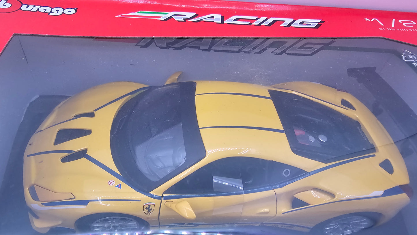 Ferrari 488 Challenge - Escala 1/24 - Burago