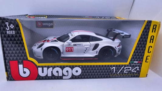 Porsche 911 RSR - Escala 1/24 - Burago