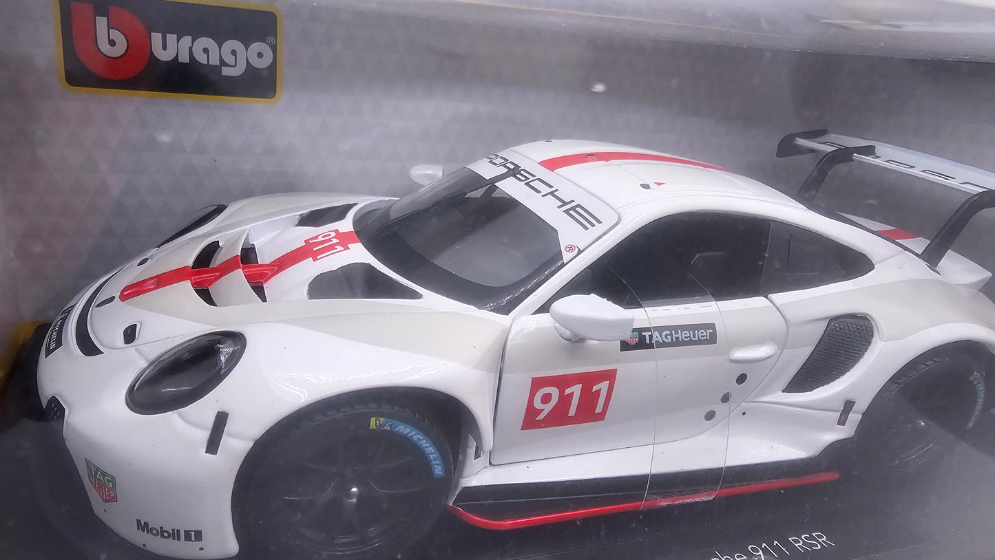 Porsche 911 RSR - Escala 1/24 - Burago
