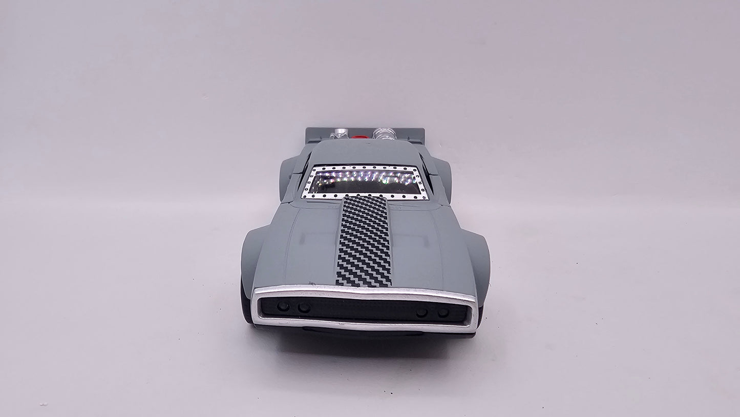 Dodge Ice Charger - Escala 1/40 - Con Luces y Sonidos - Kingstoy - (Sin caja)