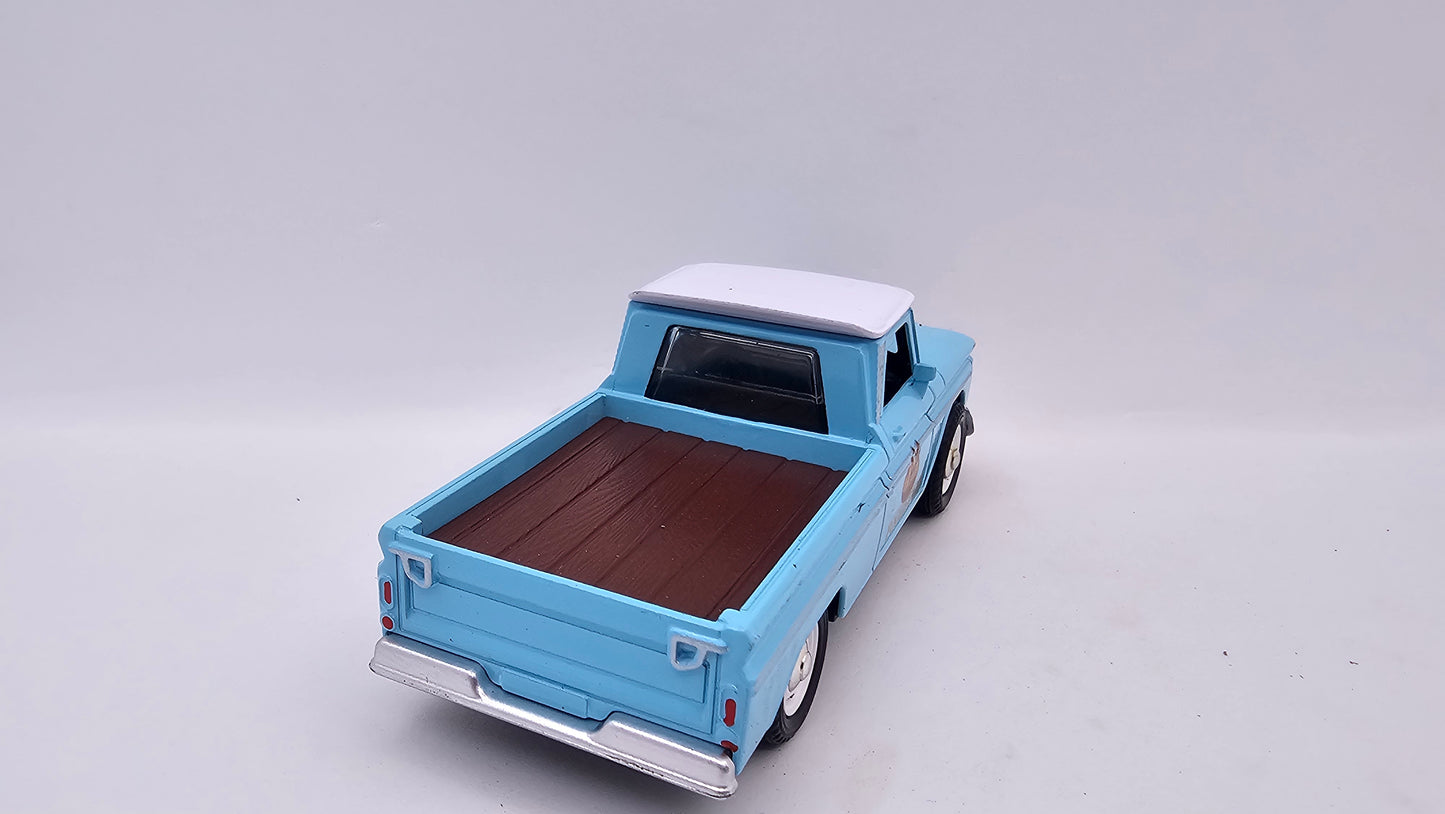 Chevrolet C10 Fleetside 1966 - Escala 1/44 - Con Luces y Sonidos - Kingstoy - (Sin caja)