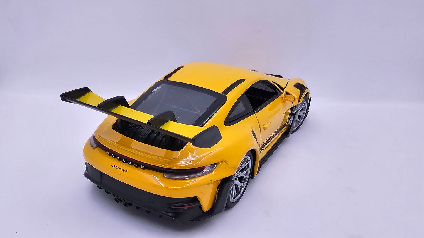 Porsche 911 GT3 RS (992) - Escala 1/24 - Welly - (Sin caja)