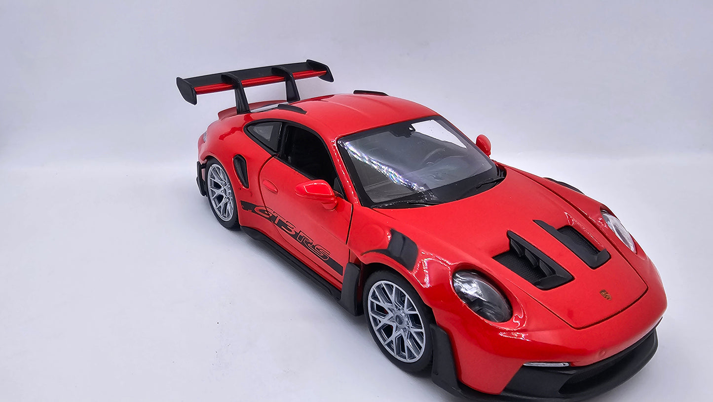 Porsche 911 GT3 RS (992) - Escala 1/24 - Welly - (Sin caja)
