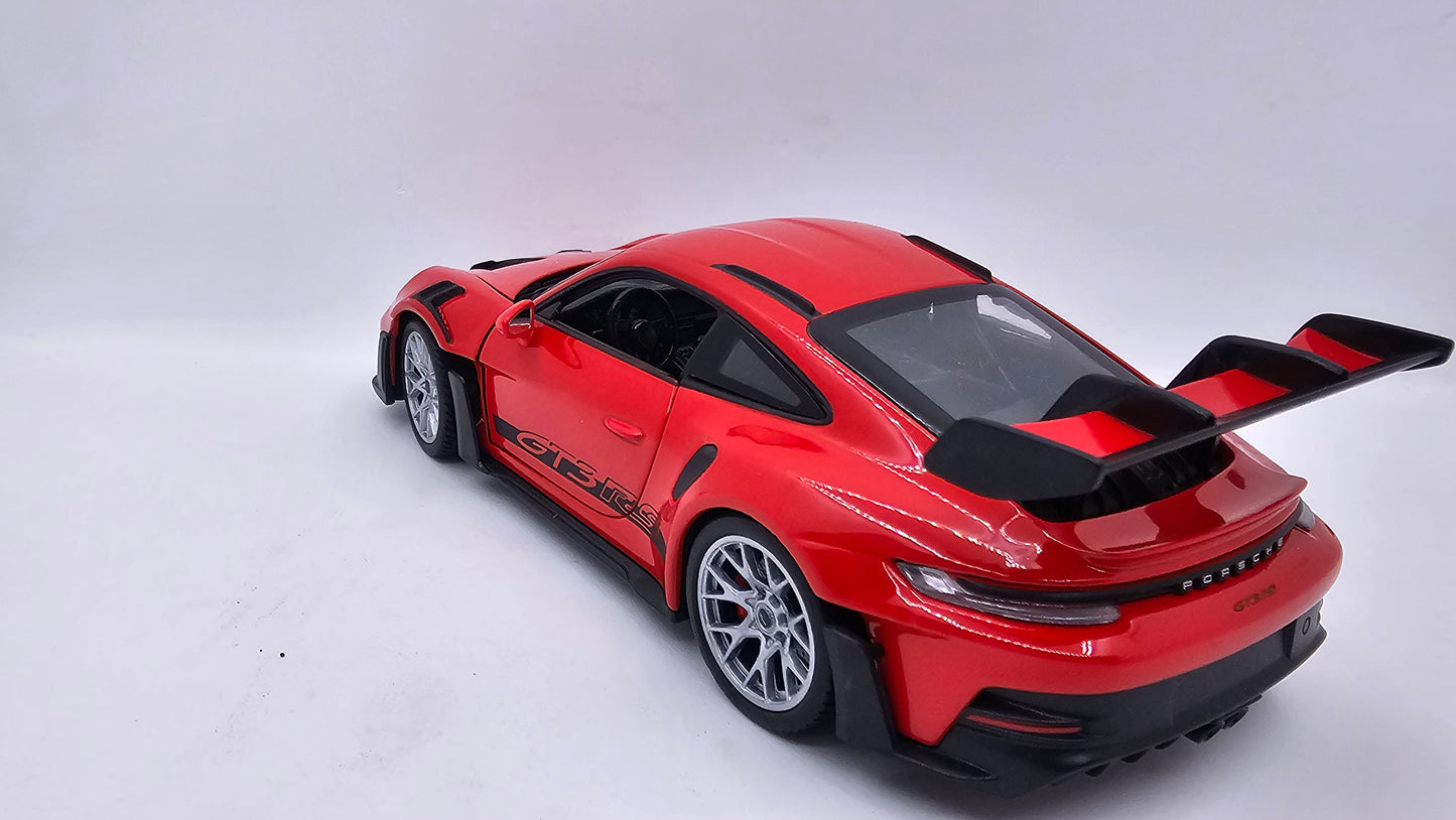 Porsche 911 GT3 RS (992) - Escala 1/24 - Welly - (Sin caja)