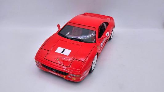 Ferrari F355 Challenge - Escala 1/24 - Burago - (Sin caja)