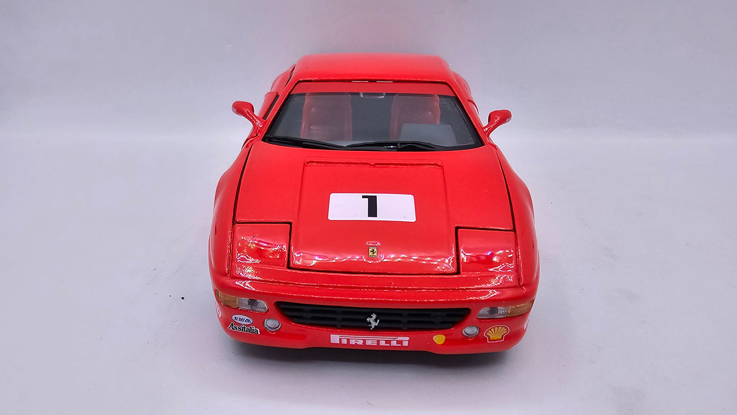 Ferrari F355 Challenge - Escala 1/24 - Burago - (Sin caja)