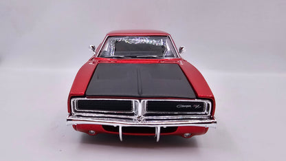 Dodge Charger R/T 1969 Custom - Escala 1/24 - Maisto - (Sin caja)