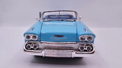 Chevrolet Impala 1958 - Escala 1/24 - MotorMax - (Sin caja)