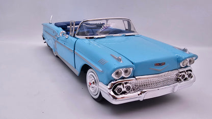 Chevrolet Impala 1958 - Escala 1/24 - MotorMax - (Sin caja)