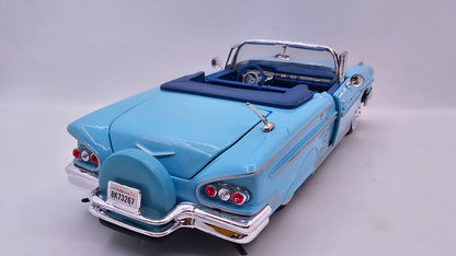 Chevrolet Impala 1958 - Escala 1/24 - MotorMax - (Sin caja)