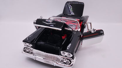 Chevrolet Impala Custom 1958 - Escala 1/24 - MotorMax - (Sin caja)