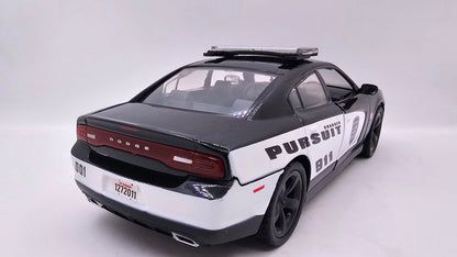Dodge Charger Policia 2011 - Escala 1/24 - MotorMax - (Sin caja)