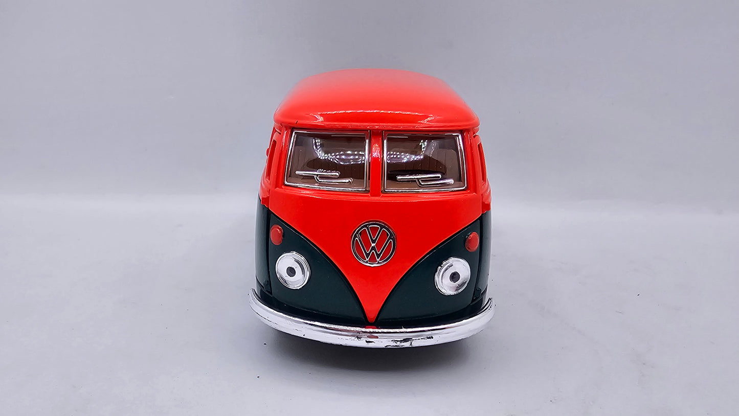 Volkswagen Bus Double Cab Pickup - Escala 1/34 - Kinsmart - (Sin caja)