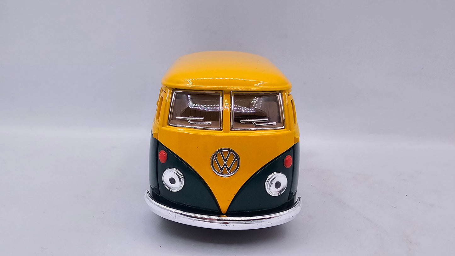 Volkswagen Bus Double Cab Pickup - Escala 1/34 - Kinsmart - (Sin caja)