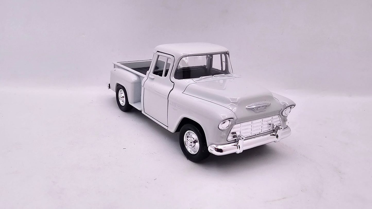 Chevrolet Chevy Stepside 1955 - Escala 1/34 - Welly - (Sin caja)