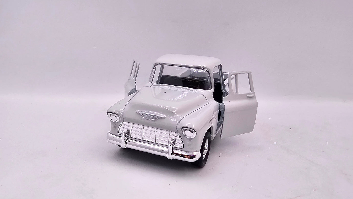 Chevrolet Chevy Stepside 1955 - Escala 1/34 - Welly - (Sin caja)