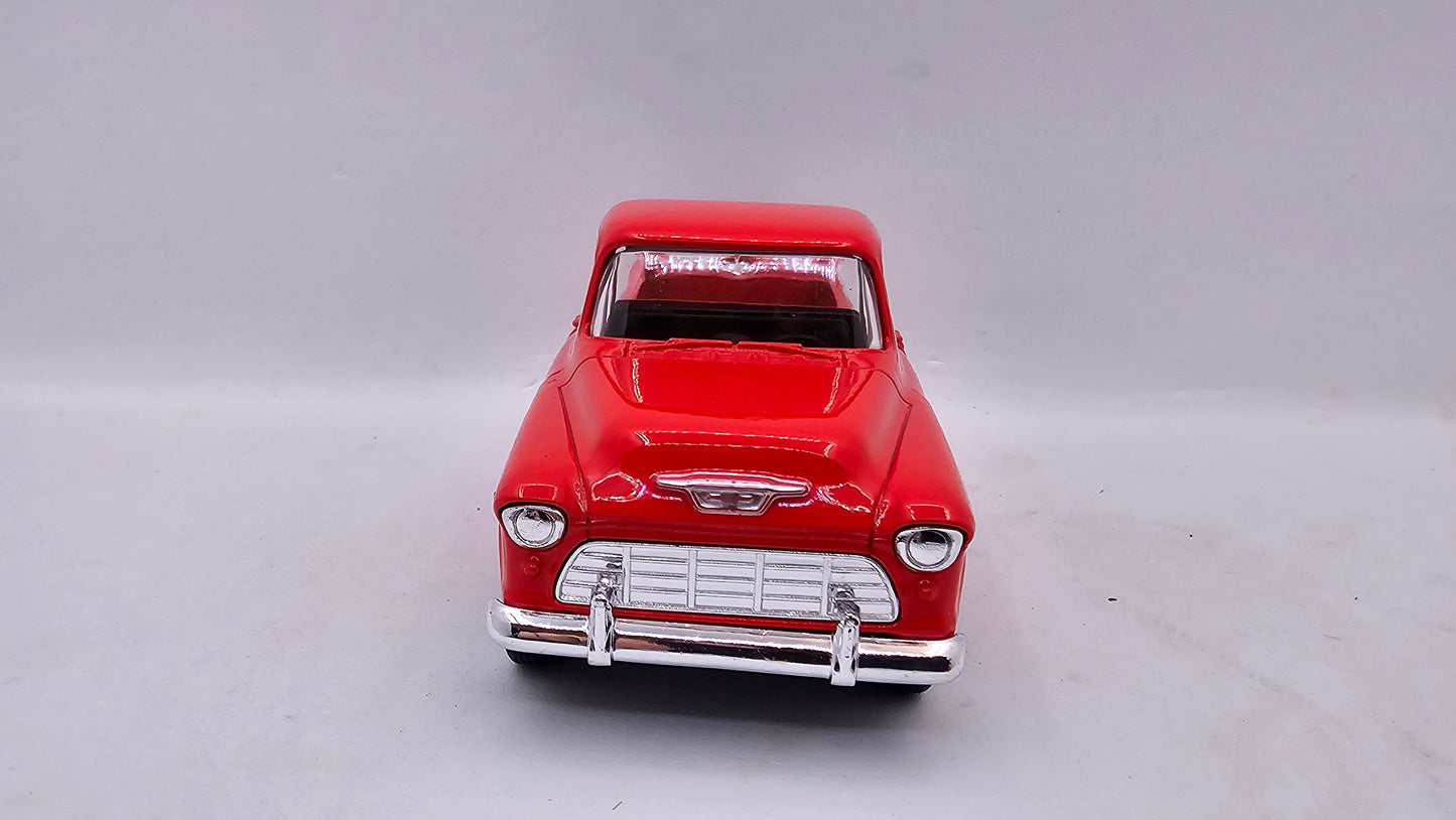 Chevrolet Chevy Stepside 1955 - Escala 1/34 - Welly - (Sin caja)