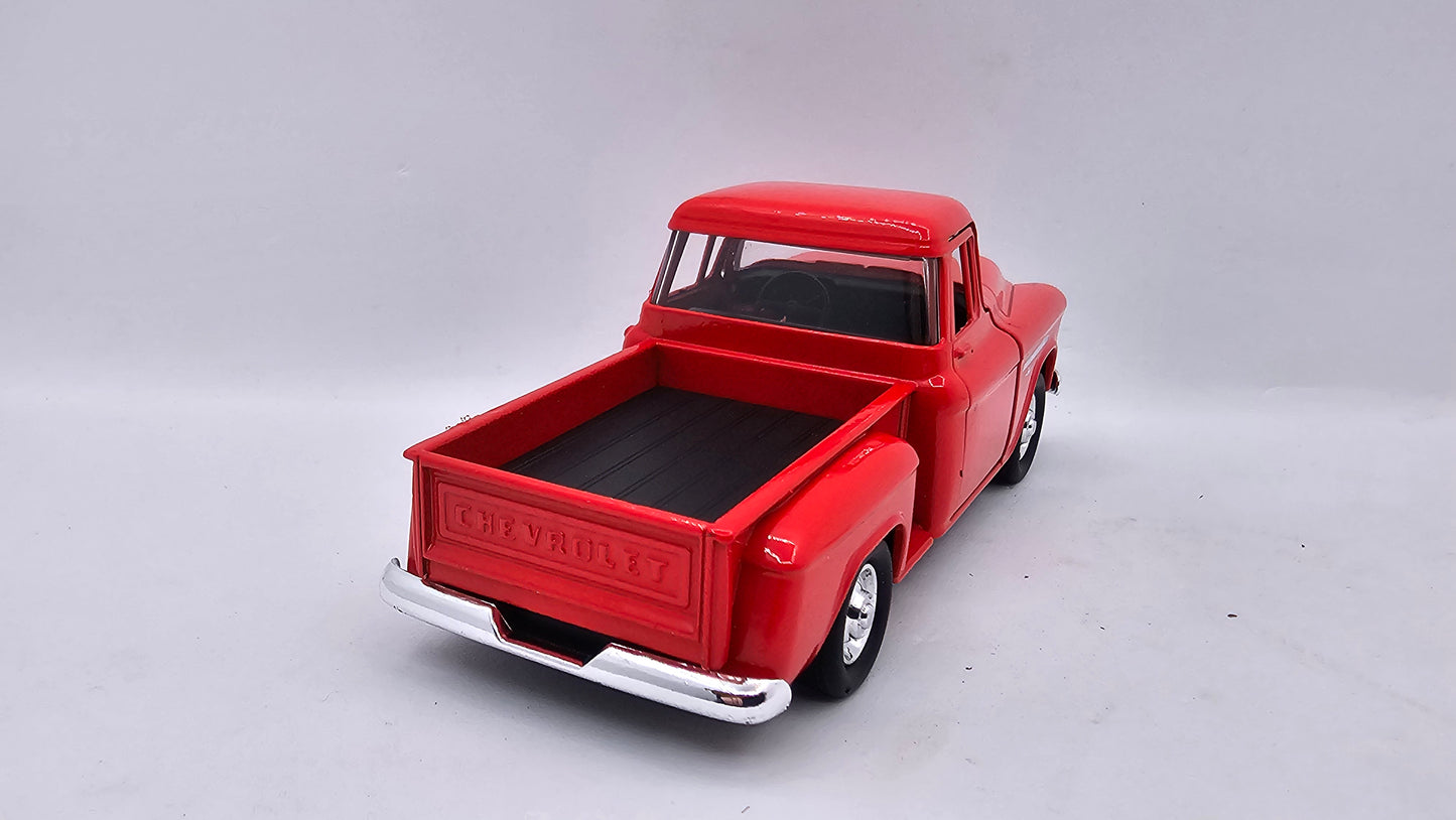 Chevrolet Chevy Stepside 1955 - Escala 1/34 - Welly - (Sin caja)