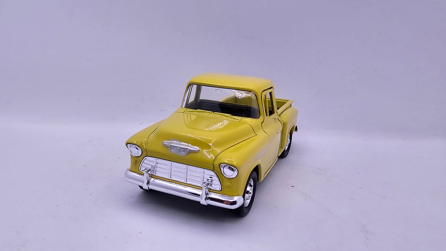 Chevrolet Chevy Stepside 1955 - Escala 1/34 - Welly - (Sin caja)