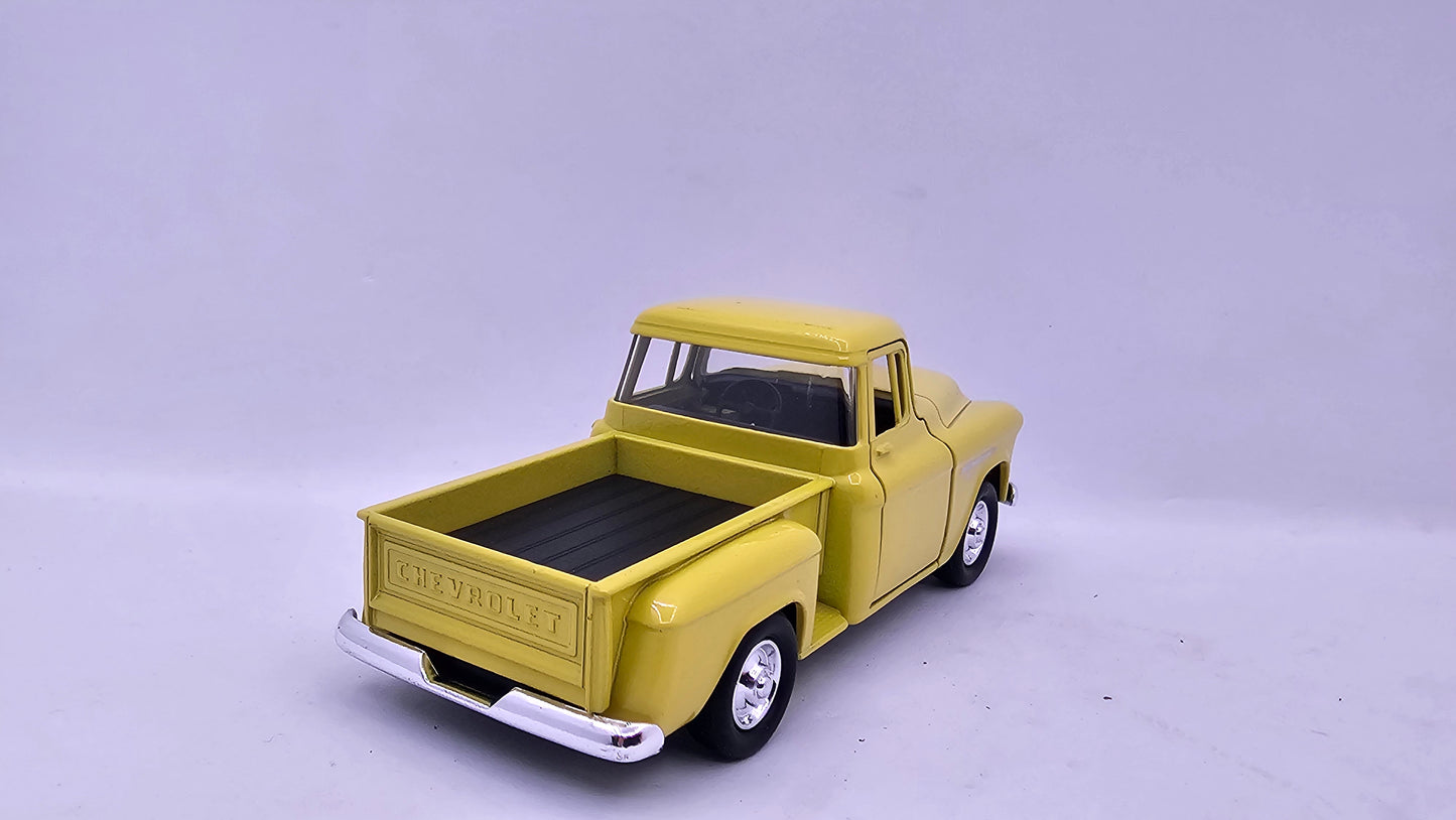 Chevrolet Chevy Stepside 1955 - Escala 1/34 - Welly - (Sin caja)