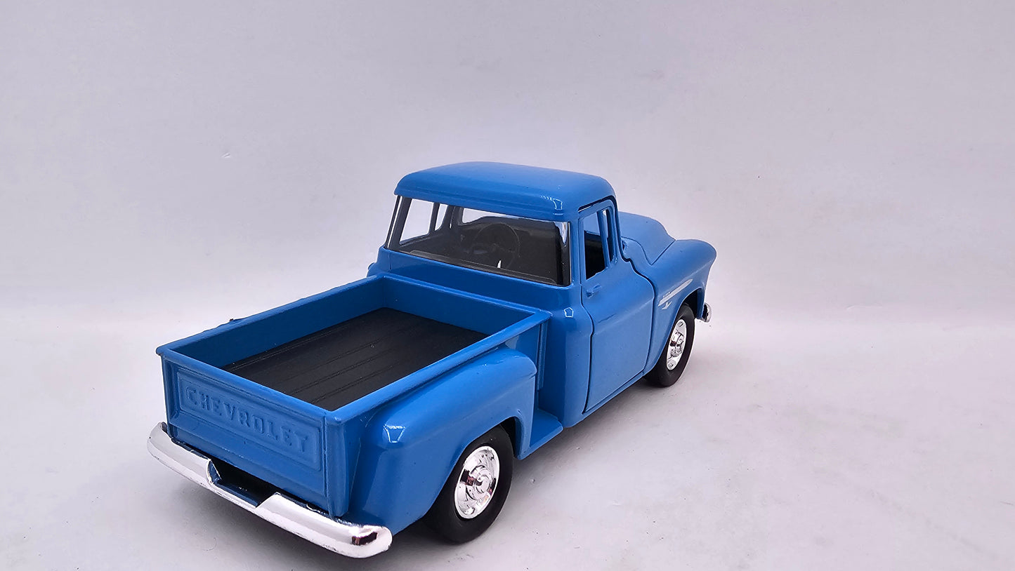 Chevrolet Chevy Stepside 1955 - Escala 1/34 - Welly - (Sin caja)