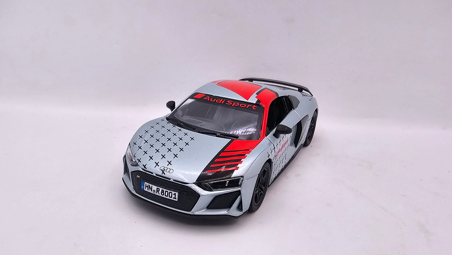 Audi R8 Coupé 2020 - Escala 1/36 - Kinsmart - (Sin caja)
