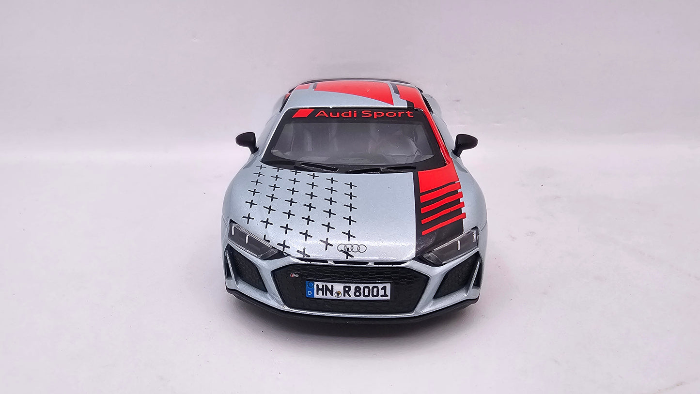 Audi R8 Coupé 2020 - Escala 1/36 - Kinsmart - (Sin caja)