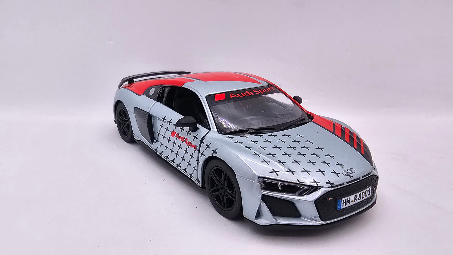 Audi R8 Coupé 2020 - Escala 1/36 - Kinsmart - (Sin caja)