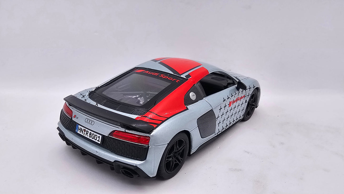 Audi R8 Coupé 2020 - Escala 1/36 - Kinsmart - (Sin caja)