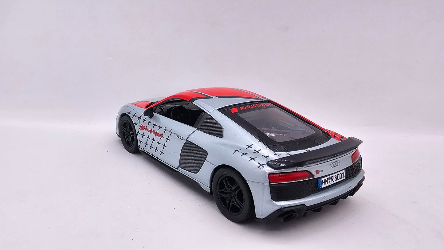 Audi R8 Coupé 2020 - Escala 1/36 - Kinsmart - (Sin caja)