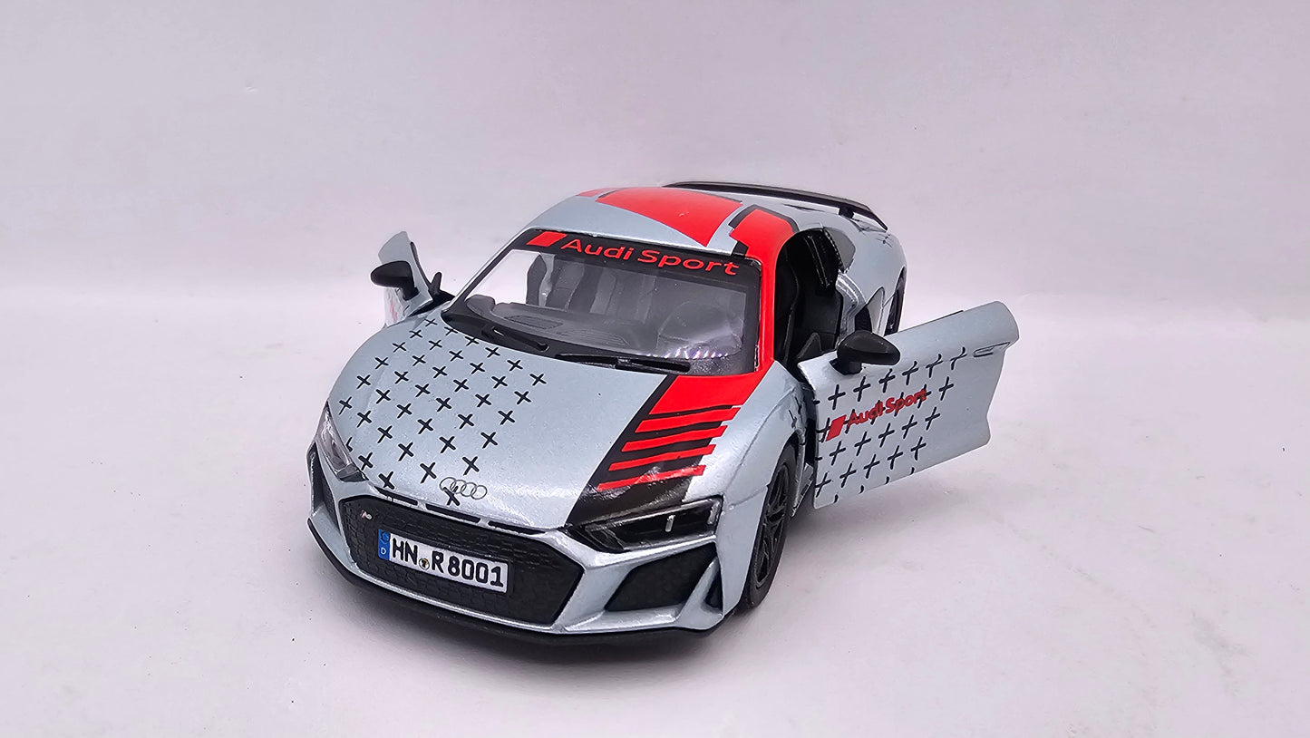 Audi R8 Coupé 2020 - Escala 1/36 - Kinsmart - (Sin caja)