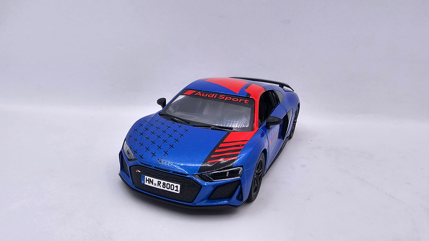 Audi R8 Coupé 2020 - Escala 1/36 - Kinsmart - (Sin caja)