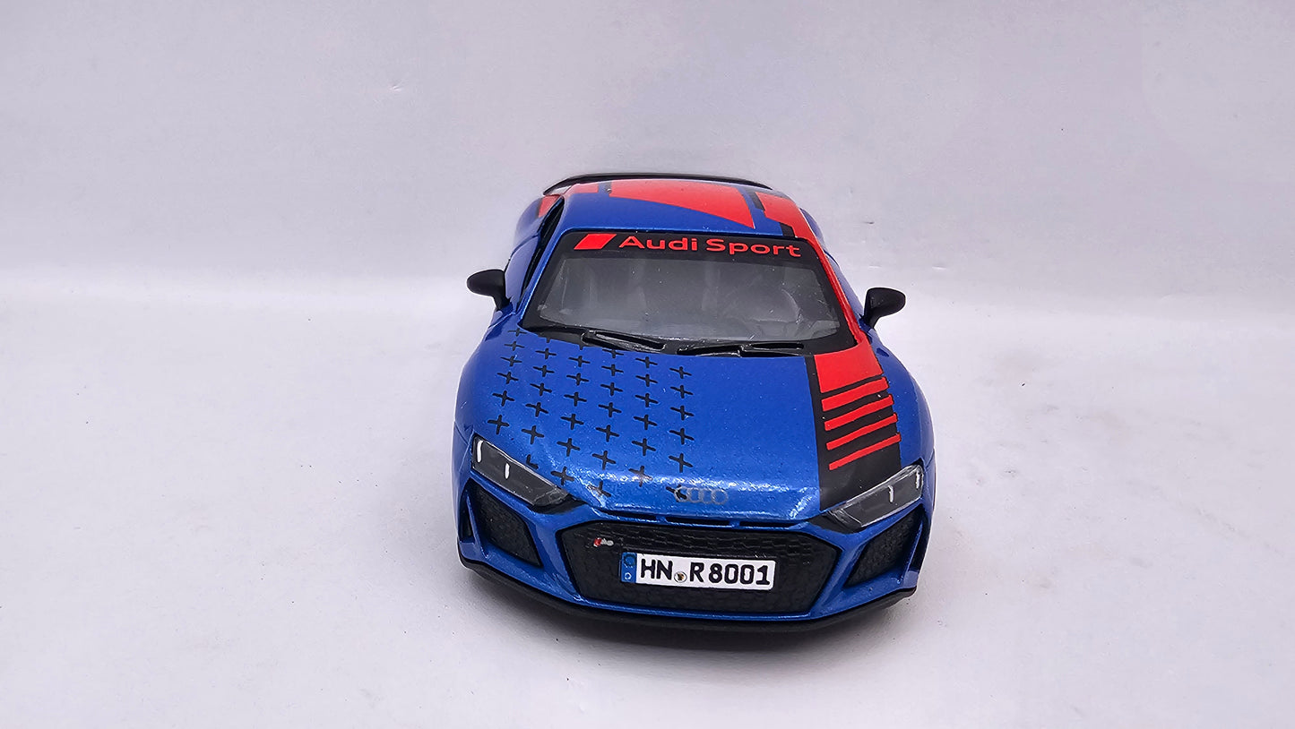 Audi R8 Coupé 2020 - Escala 1/36 - Kinsmart - (Sin caja)