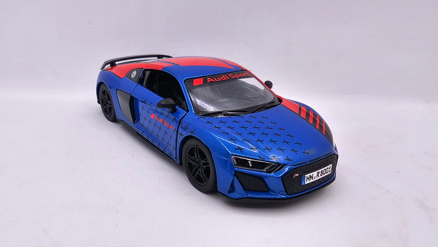 Audi R8 Coupé 2020 - Escala 1/36 - Kinsmart - (Sin caja)