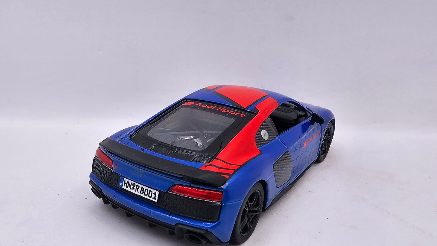 Audi R8 Coupé 2020 - Escala 1/36 - Kinsmart - (Sin caja)