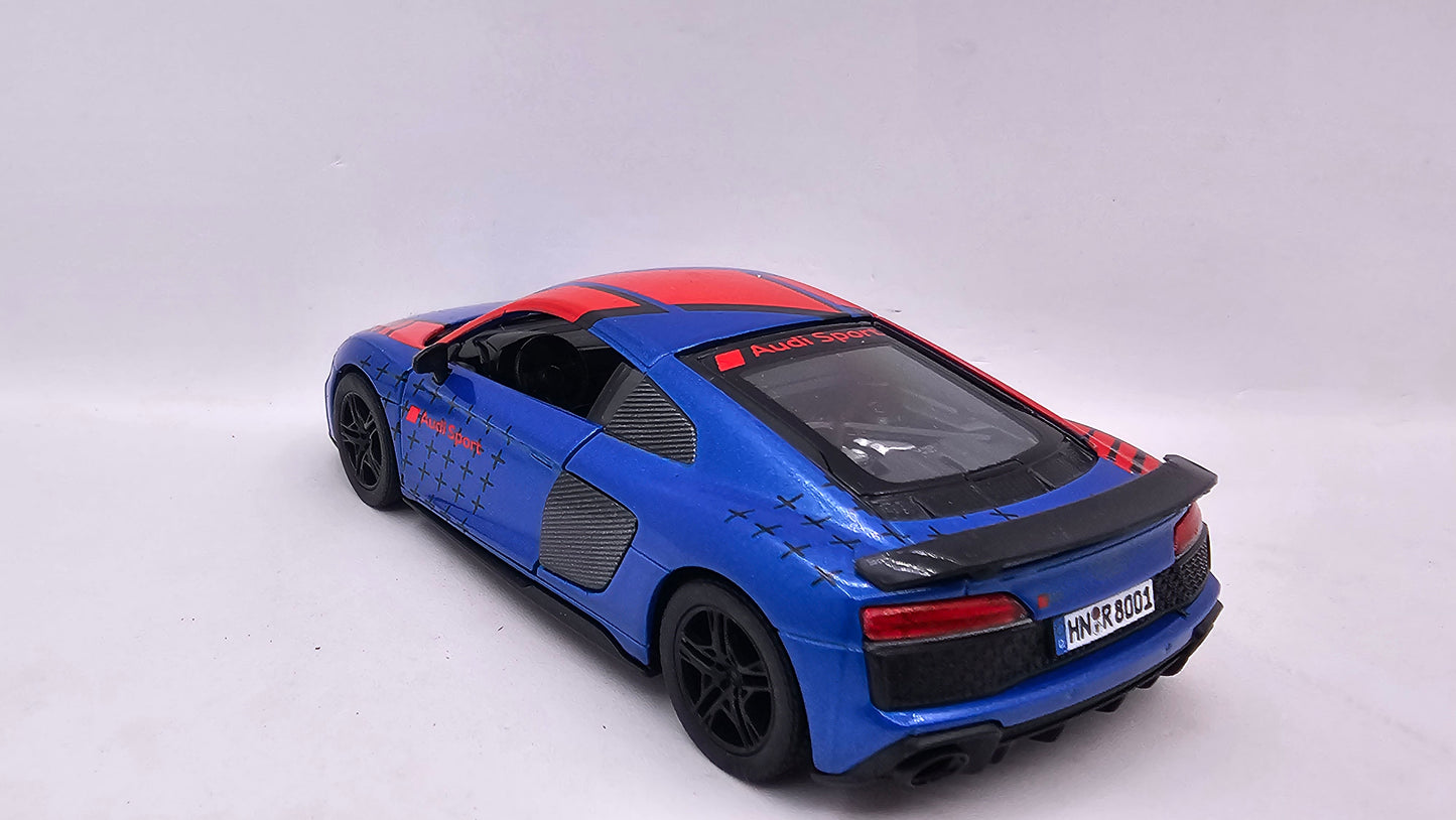 Audi R8 Coupé 2020 - Escala 1/36 - Kinsmart - (Sin caja)