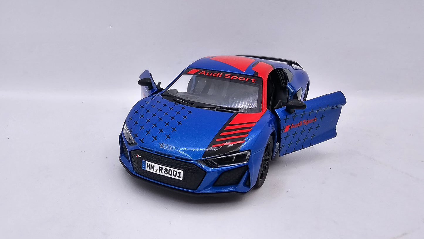 Audi R8 Coupé 2020 - Escala 1/36 - Kinsmart - (Sin caja)